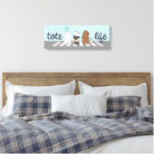 Toile Nous Ours Nus - Fourre-tout Life! (Insitu(Chambre))