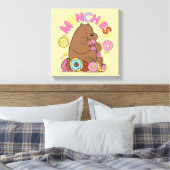 Toile Nous Ours Nus - Grizz Donut Munchies! (Insitu(Chambre))