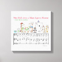 NOUS POISSONS EWE A MARE EGRETS MOOSE Sandra Boynt