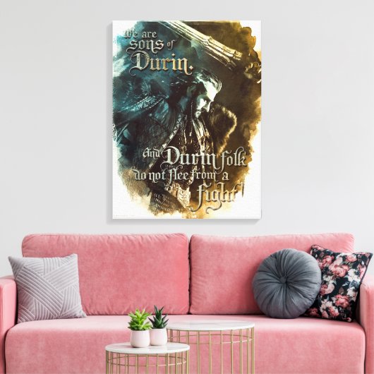 Toile Nous Sommes Fils De Durin (Insitu(Salon))