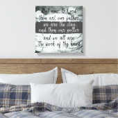 Toile Nous sommes l'Argile ; Tu es l'Ecriture Potter (Insitu(Chambre))