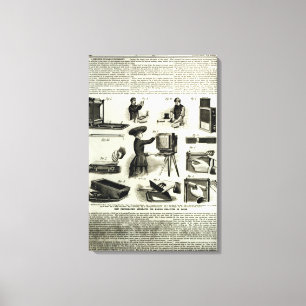 Toile Nouveau appareil photographique