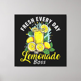 Toile Nouveau Chaque Jour Le Patron De Lemonade