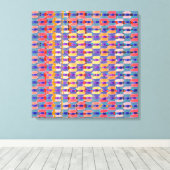 Toile Nouveau Décor néo 1980 Art Motif no 2 (Insitu (Plancher de Bois))