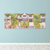 Toile Nouveau quartier (Insitu (Plancher de Bois))