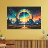 Toile Nouveaux débuts : franchissez une étape (Insitu(Salon))