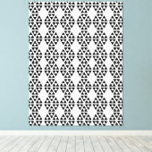 Toile Nouveaux triangles noirs et blancs, motifs sans fa (Insitu (Plancher de Bois))