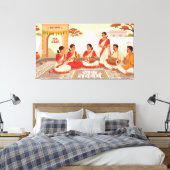 Toile Nouvel An bengali (Insitu(Chambre))