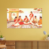 Toile Nouvel An bengali (Insitu(Salon))