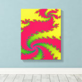 Toile Nouvel An Chinois Dragon Fractale (Insitu (Plancher de Bois))