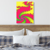 Toile Nouvel An Chinois Dragon Fractale (Insitu(Chambre))