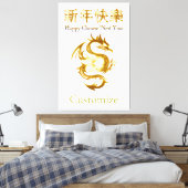 Toile Nouvel an chinois Dragon Thunder_Cove (Insitu(Chambre))