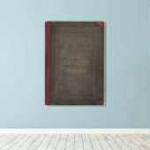 Toile Nouvel atlas topographique et nomenclature de l'In (Insitu (Plancher de Bois))