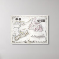 Nouvelle-Écosse et Terre-Neuve, tiré d'une série d