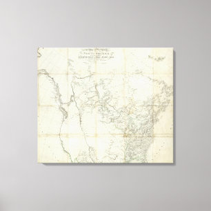 Toile Nouvelles découvertes en Amérique du Nord