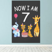 Toile Now I, 7 ans d'or 7th Birthday (Insitu (Plancher de Bois))