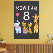 Toile Now I, 8 ans d'âge huit (Insitu(Salon))