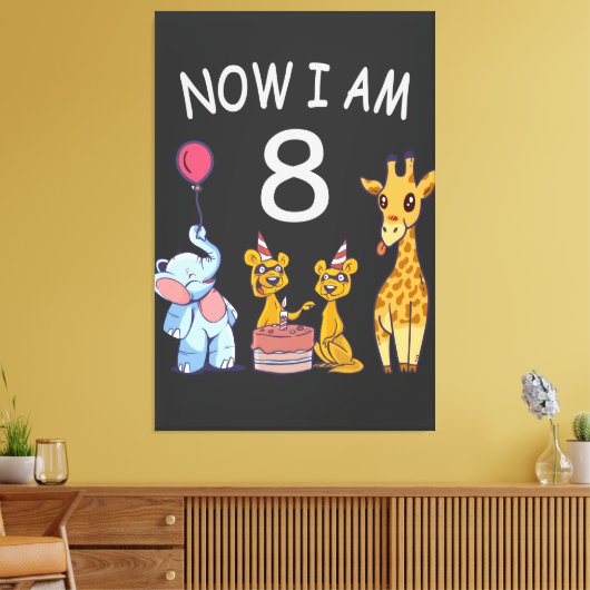 Toile Now I, 8 ans d'âge huit (Insitu(Salon))