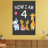 Toile Now I le 4 e jour du 4e jour du Birthday (Insitu(Salon))