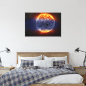 Toile Nuage De Gaz Hydrogène Au Large De L'Exoplanète Gj (Insitu(Chambre))