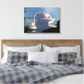 Toile nuage de tonnerre bloque le soleil (Insitu(Chambre))
