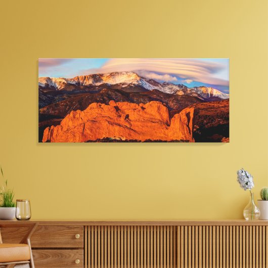 Toile Nuage lenticulaire (Insitu(Salon))