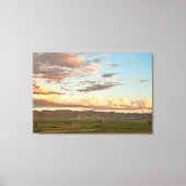 Toile Nuages à l'heure d'or de Namibie (Recto)