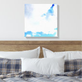 Toile Nuages blancs et ciel bleu (Insitu(Chambre))