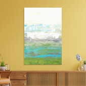 Toile Nuages Blancs Surplombant Un Beau Paysage (Insitu(Salon))