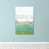 Toile Nuages Blancs Surplombant Un Beau Paysage (Insitu (Plancher de Bois))