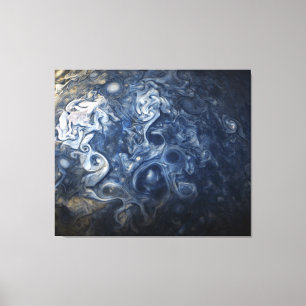 Toile Nuages bleus de tourbillonnement de came de
