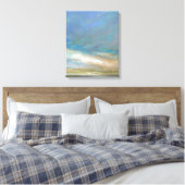 Toile Nuages côtiers avec océan (Insitu(Chambre))