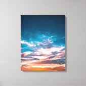 Toile Nuages couchés de soleil (Recto)