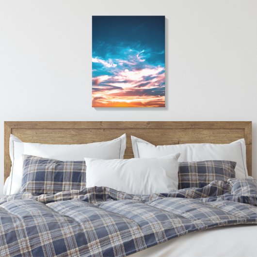 Toile Nuages couchés de soleil (Insitu(Chambre))