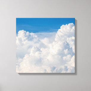 Toile Nuages dans le ciel
