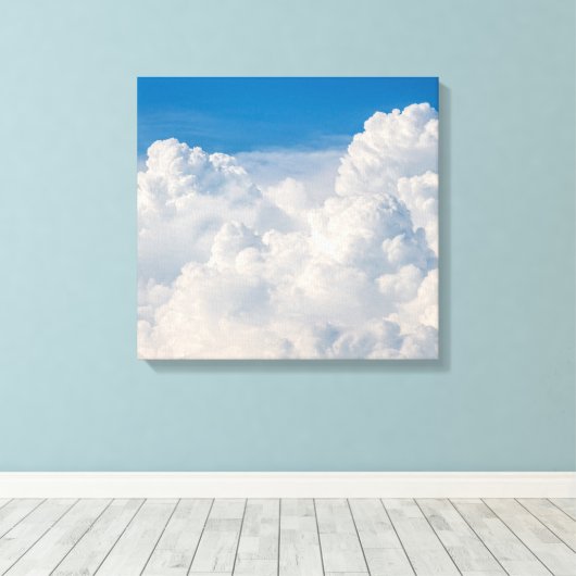 Toile Nuages dans le ciel (Insitu (Plancher de Bois))