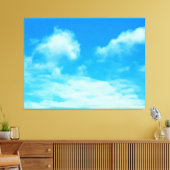 Toile Nuages Dans Le Ciel Bleu D'Ottawa. Commandez dès m (Insitu(Salon))