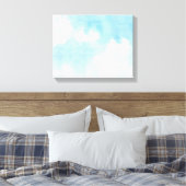 Toile Nuages d'aquarelle et arrière - plan de ciel (Insitu(Chambre))