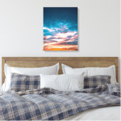 Toile Nuages de coucher de soleil (Insitu(Chambre))
