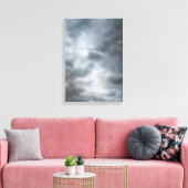 Toile Nuages de tempête en panne (Insitu(Salon))