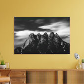 Toile Nuages et montagnes (Insitu(Salon))