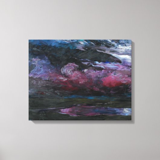 Toile Nuages lourds à la dérive | Emil Nolde | (Recto)