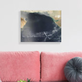 Toile Nuages ondulés au-dessus de la mer d'Oman (Insitu(Salon))