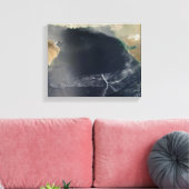 Toile Nuages ondulés au-dessus de la mer d'Oman (Insitu(Salon))