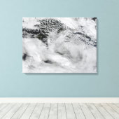 Toile Nuages ondulés en forme de navire (Insitu (Plancher de Bois))