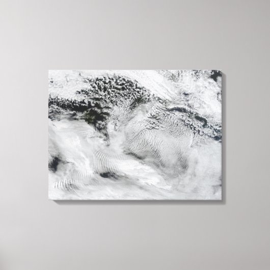 Toile Nuages ondulés en forme de navire (Recto)