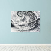 Toile Nuages ondulés en forme de navire 2 (Insitu (Plancher de Bois))