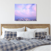 Toile Nuages roses sur la gamme Teton 2 (Insitu(Chambre))
