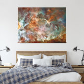Toile Nuages sombres de la nébuleuse de la Carène Hubble (Insitu(Chambre))