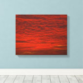 Toile Nuages sur feu (Insitu (Plancher de Bois))